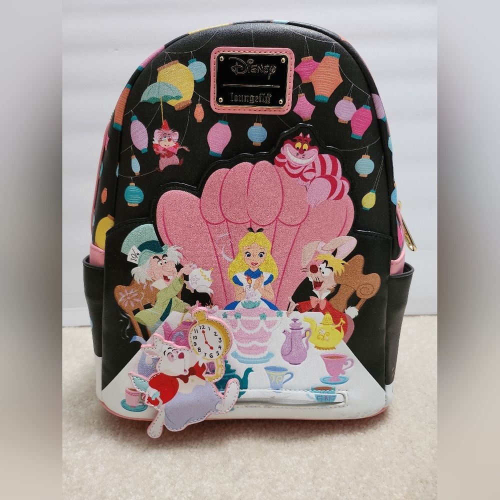 Disney Loungefly Alice in Wonderland Backpack